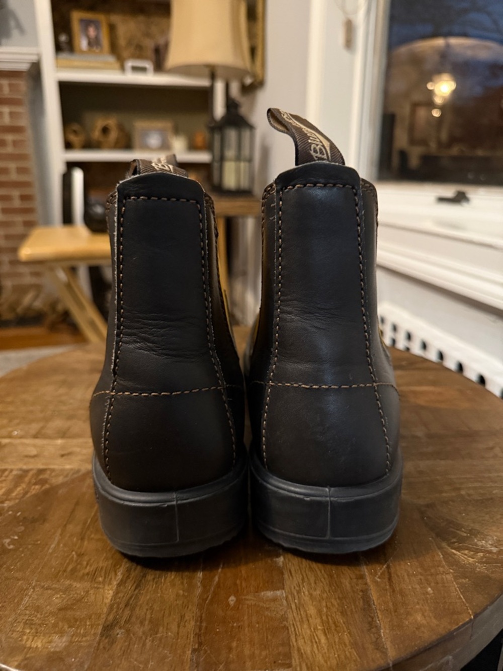 Blundstone 1919 Unisex Mustard Brown Boots 11 - Picture 5 of 14